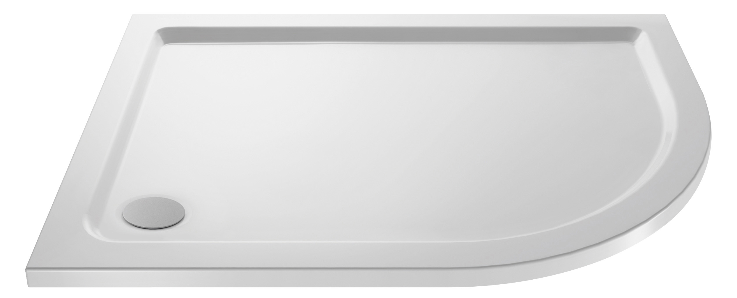 Offset Quadrant Shower Tray 900 x 760mm RH