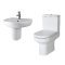 Harmony Toilet & 1TH Basin Semi Pedestal