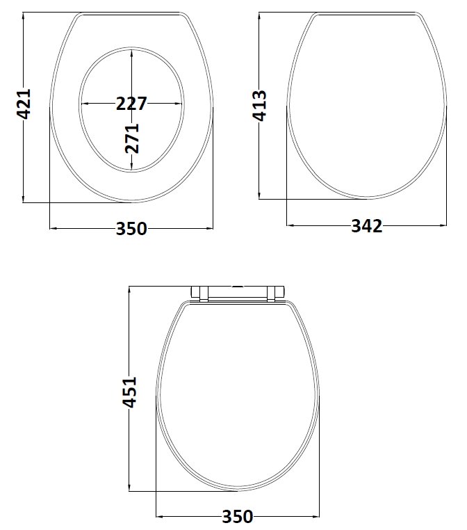 Carlton Toilet Seat