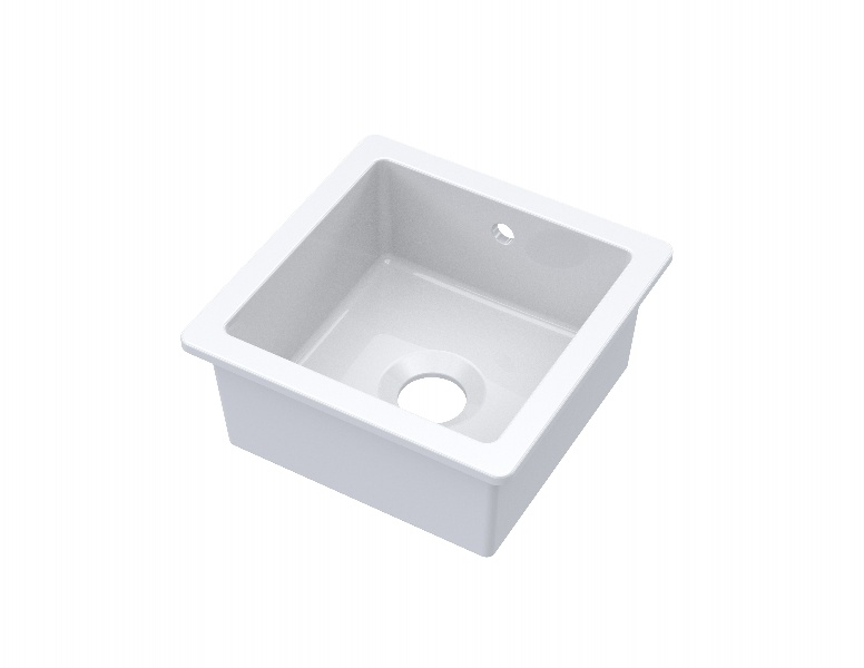 Undermount Single Bowl with Overflow 457x457x203