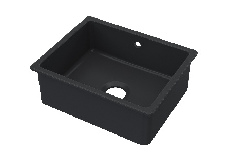 Undermount Single Bowl with Overflow 548x442x197