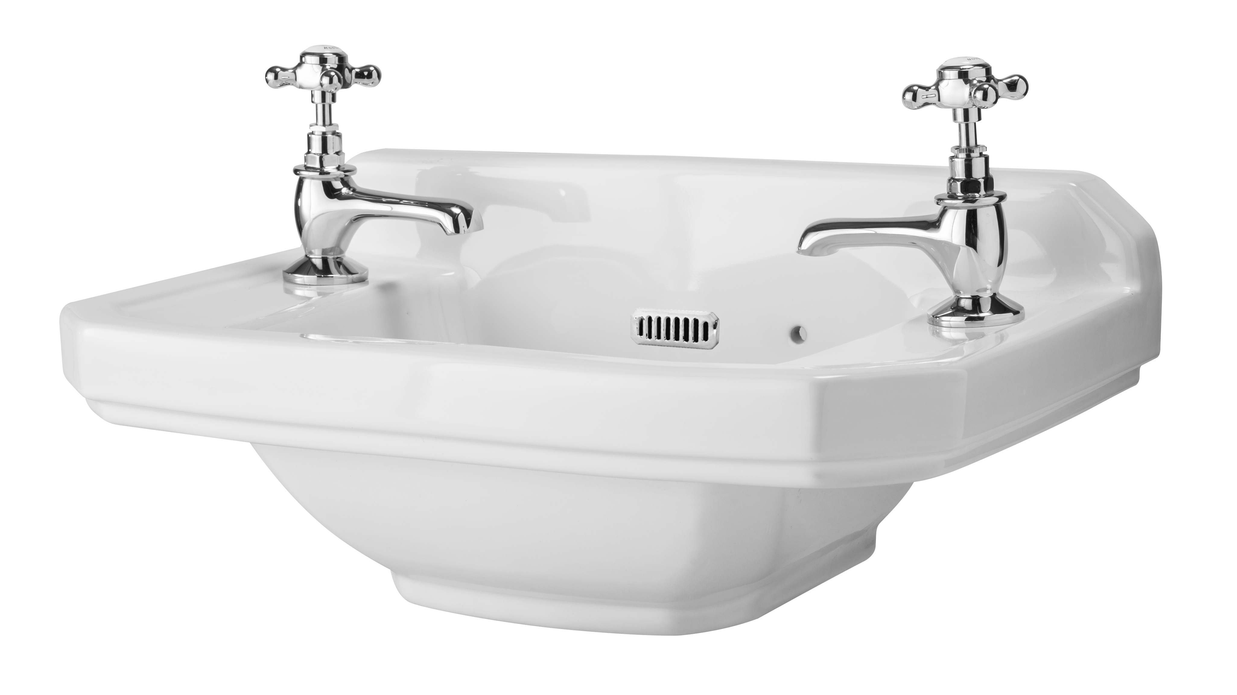 515mm Cloakroom Basin (2 Tap Hole)