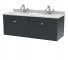 1200mm Wall Hung 2 Drawer Vanity & Marble Top