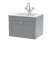 600mm Wall Hung 1-Drawer Vanity with Basin - 1 Tap Hole