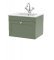 600mm Wall Hung 1-Drawer Vanity with Basin - 1 Tap Hole