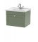 600mm Wall Hung 1 Drawer Vanity & Basin 1TH