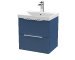 500mm Wall Hung 2 Drawer Vanity & Basin 3