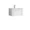 600mm Wall Hung Single Drawer Vanity & Basin 2