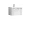 600mm Wall Hung Single Drawer Vanity & Basin 3