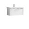 800mm Wall Hung Single Drawer Vanity & Basin 1