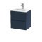 500mm Wall Hung 2-Drawer Unit & Basin 2