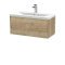 800mm Wall Hung Single Drawer Vanity & Basin 1