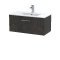 800mm Wall Hung 1 Drawer Vanity & Basin 2