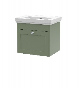 500mm Wall Hung 1 Drawer Vanity & Basin 0TH