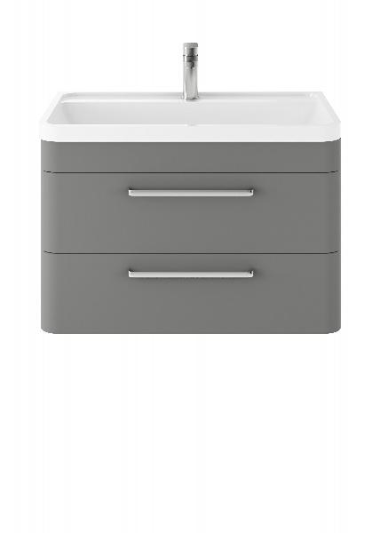 Wall Hung 800mm Cabinet & Basin