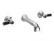 3 Tap Hole Wall Mounted Basin Mixer