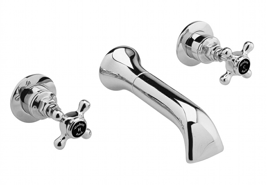 3 Tap Hole Wall Mounted Basin Mixer