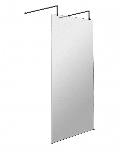 1100mm Wetroom Screen with Arms and Feet