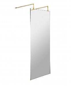 800mm Wetroom Screen With Arms and Feet