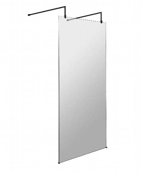 1000mm Wetroom Screen with Arms and Feet