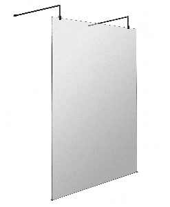 1400mm Wetroom Screen with Arms and Feet