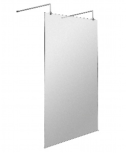 1100mm Wetroom Screen with Arms and Feet