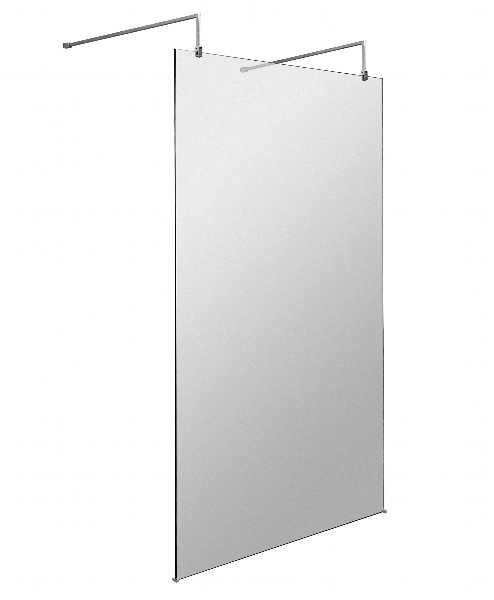 1200mm Wetroom Screen With Arms and Feet