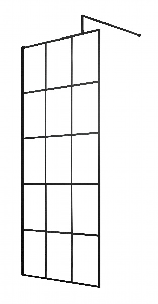 760mm Framed Wetroom Screen