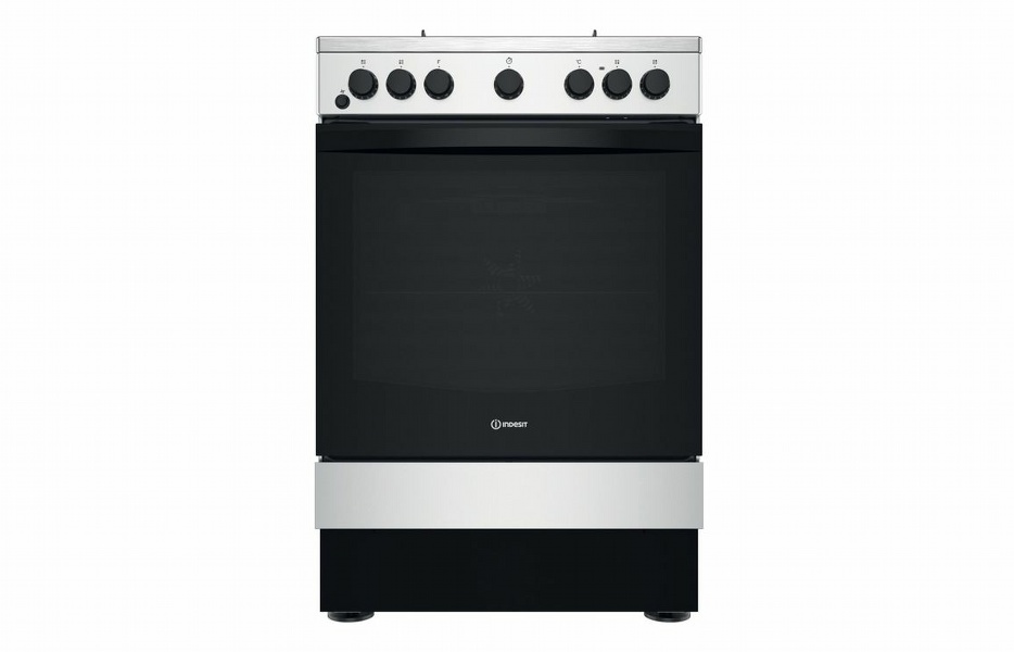 Indesit IS67G5PHX/UK Dual Fuel Single Cooker - St/Steel