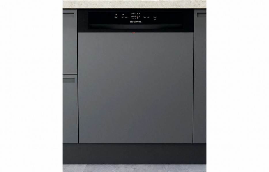 Hotpoint H3B L626 B UK S/I 14 Place Dishwasher - Black