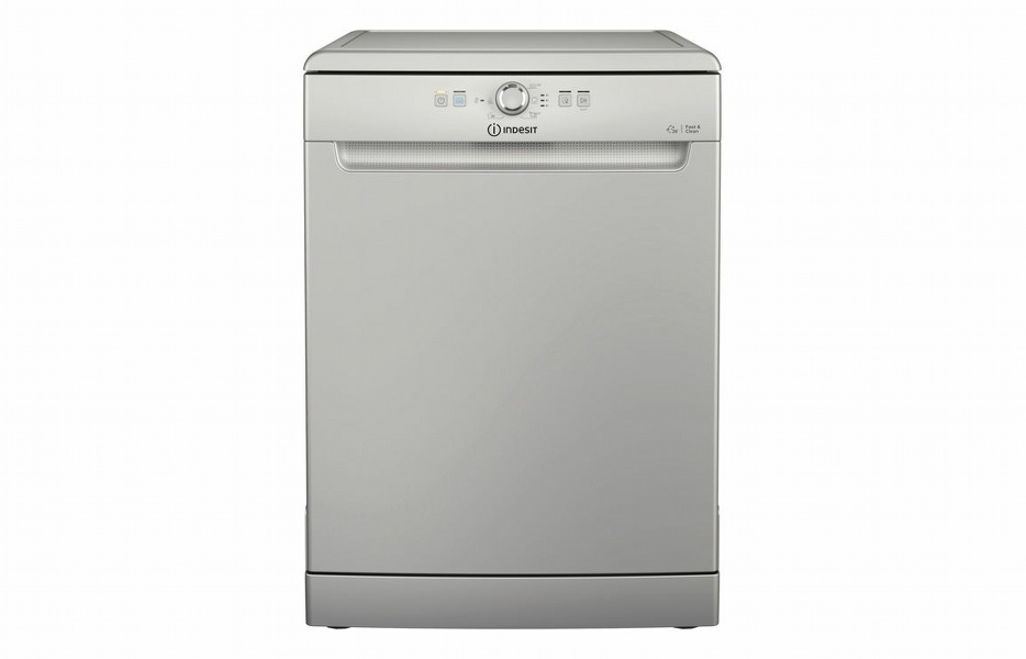 Indesit D2F HK26 S UK F/S 14 Place Dishwasher - Silver