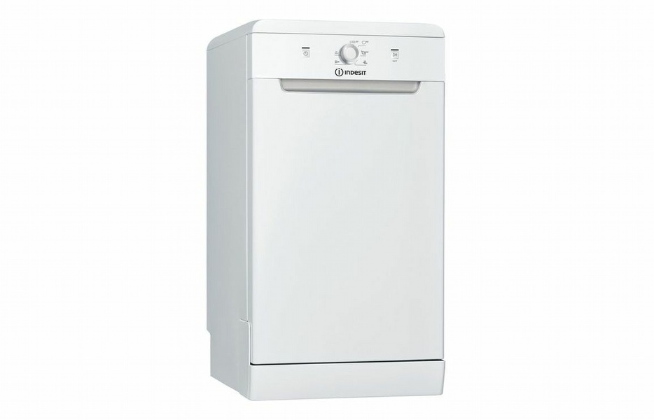 Indesit DF9E 1B10 UK F/S 9 Place Slim Dishwasher - White