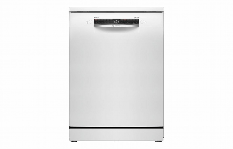 Bosch Series 6 SMS6ZCW10G F/S 14 Place Dishwasher - White