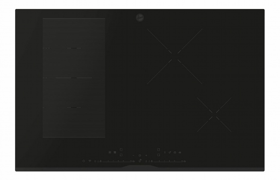 Hoover HIF84DCS 77cm Induction Hob - Black Glass