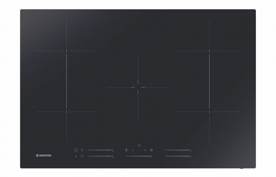 Hoover H500 HIFS85MCTT/1 75cm Induction Hob - Black Glass