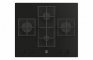 Hoover H500 HVG6DC5B 60cm Gas Hob - Black Glass