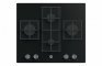 Hoover H300 HVG6DK3B 60cm Gas on Glass Hob - Black Glass