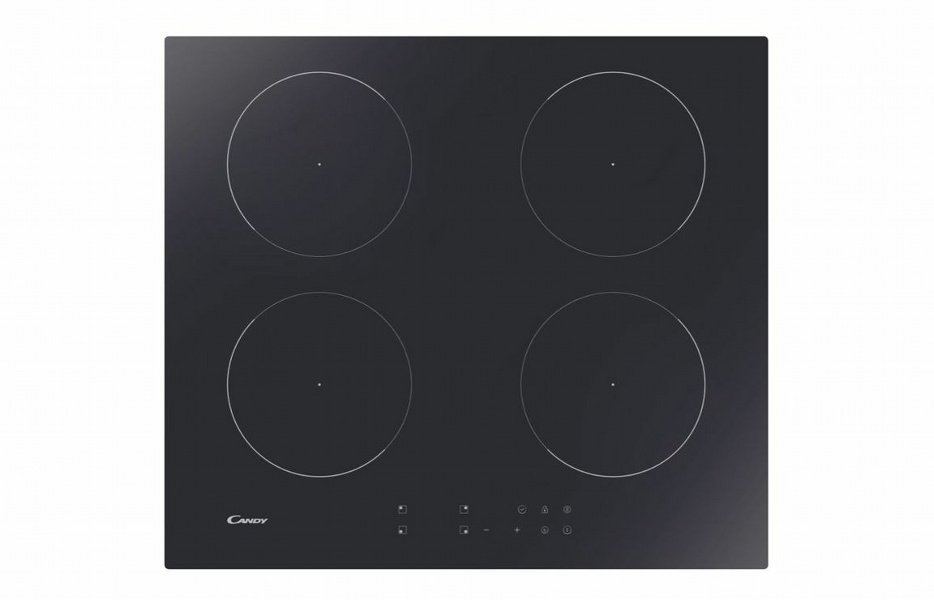 Candy CI642CTT/S/1 59cm Induction Hob - Black Glass