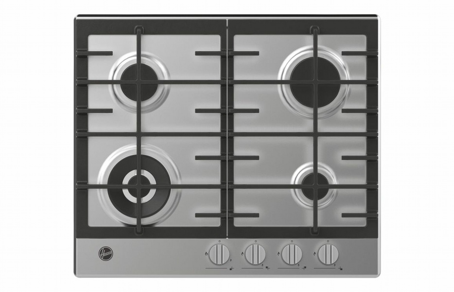 Hoover H300 HHG6BF4K3X 60cm Gas Hob - St/Steel