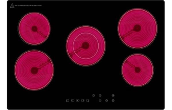 Prima PRCEH110 75cm Ceramic Hob - Black