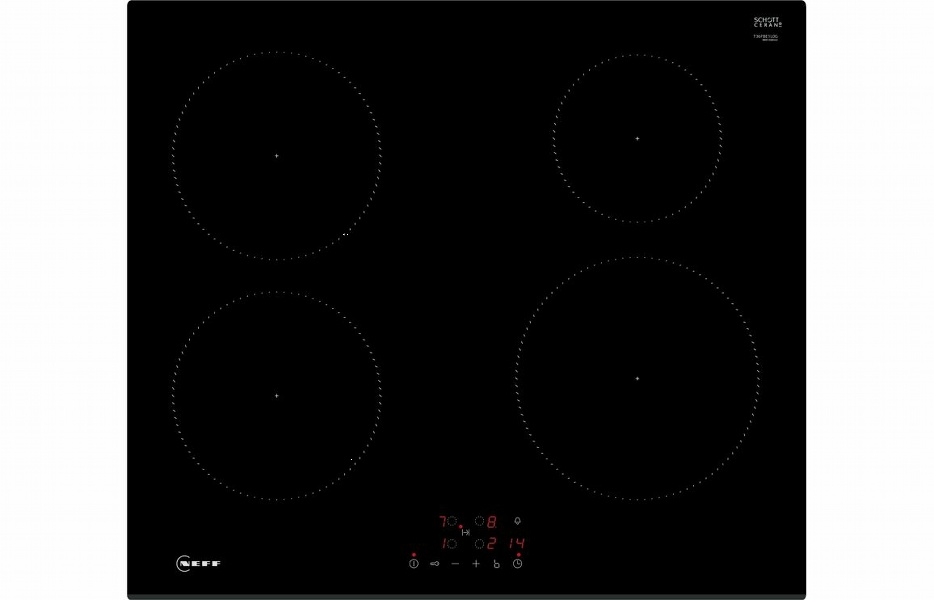 Neff N30 T36FBE1L0G 60cm Induction Hob - Black