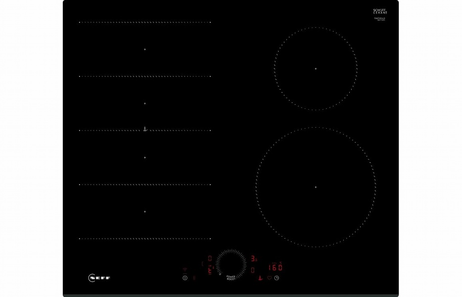 Neff N70 T66FHE4L0 60cm Induction Hob - Black Glass