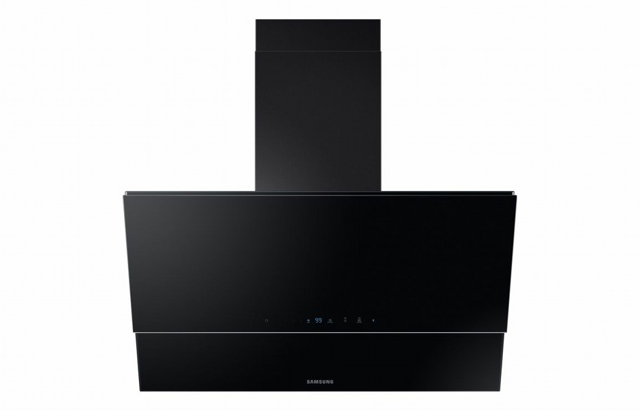 Samsung NK36N9804VB/UR 90cm Chimney Hood - Black Glass