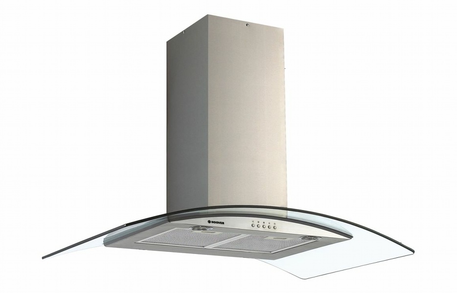 Hoover H300 HGM900X/1 90cm Chimney Hood - St/Steel & Glass