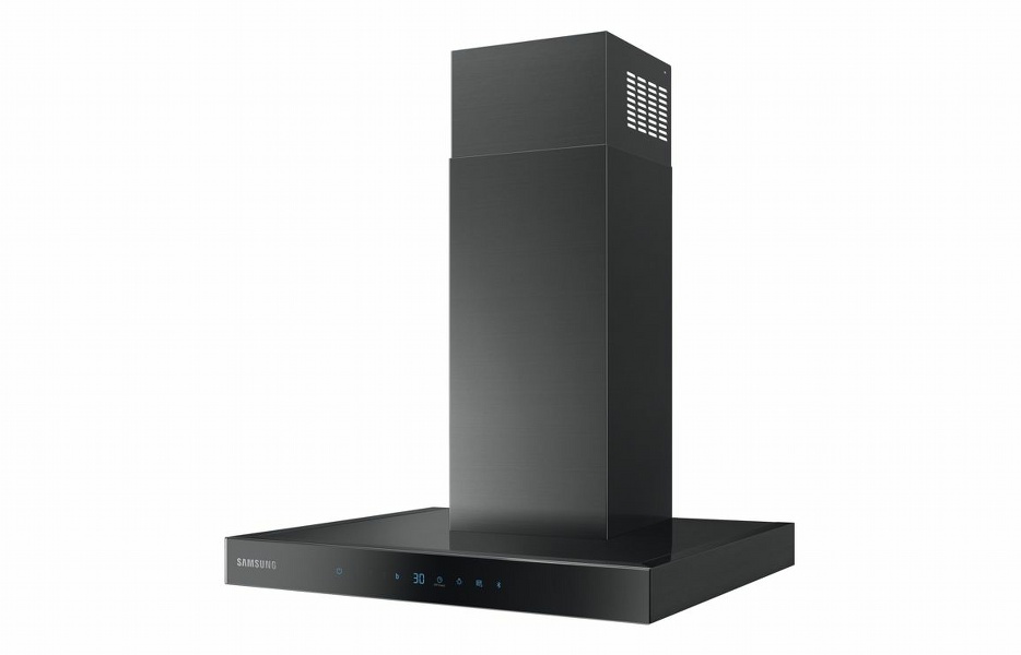 Samsung NK24N5703BM/UR 60cm Chimney Hood - Black Steel