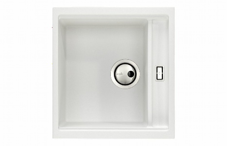 Abode Syncronist Compact 1.25B Inset/Undermount Sink - White