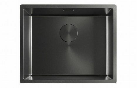 Abode Koto 1B Inset/Undermount PVD Sink - Anthracite