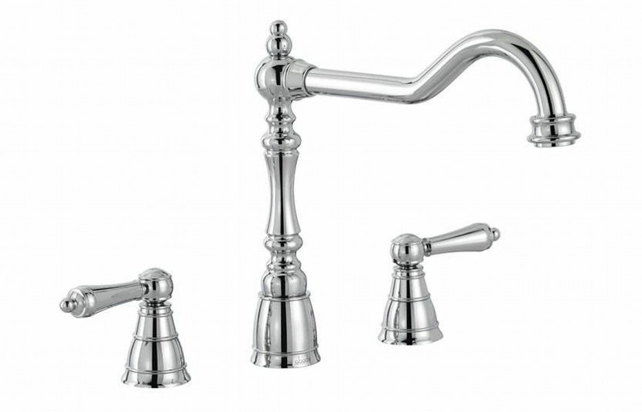 Abode Mayenne 3 Part Mixer Tap - Chrome