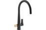 Abode Naturale Aquifier Mixer Tap - Matt Black