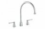 Abode Oxbury 3 Part Mixer Tap - Chrome